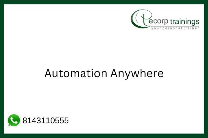 Automation Anywhere Job Support