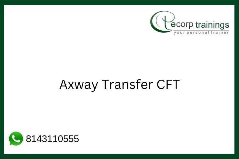 Axway Transfer CFT Job Support