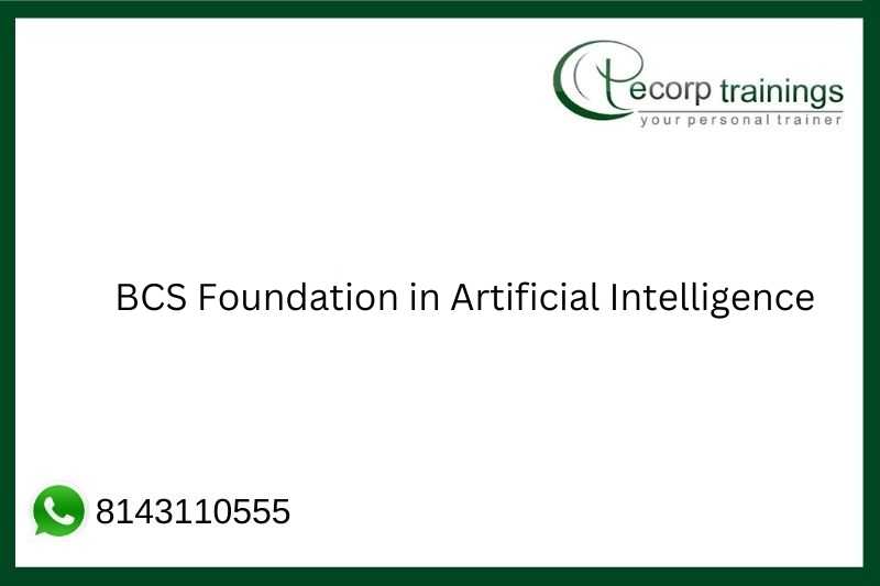 BCS Foundation in Artificial Intelligence Job Support
