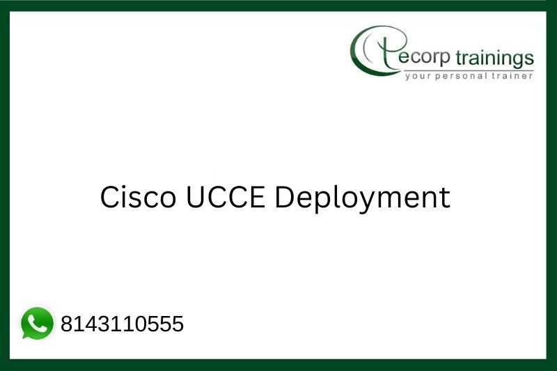 Cisco UCCE Deployment Job Support