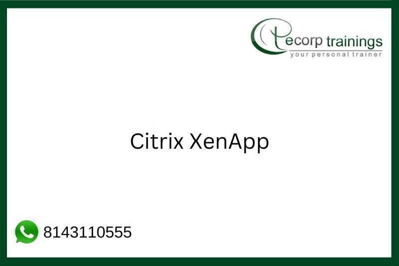 Citrix XenApp Job Support