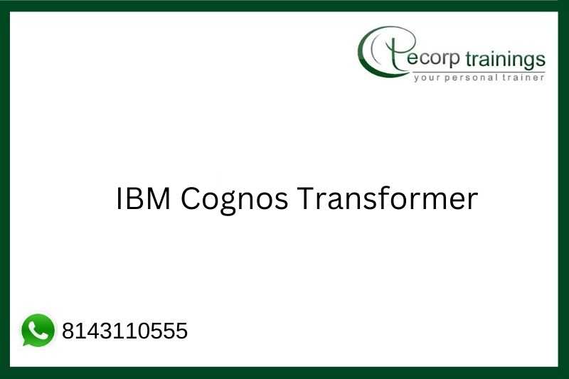 IBM Cognos Transformer Job Support