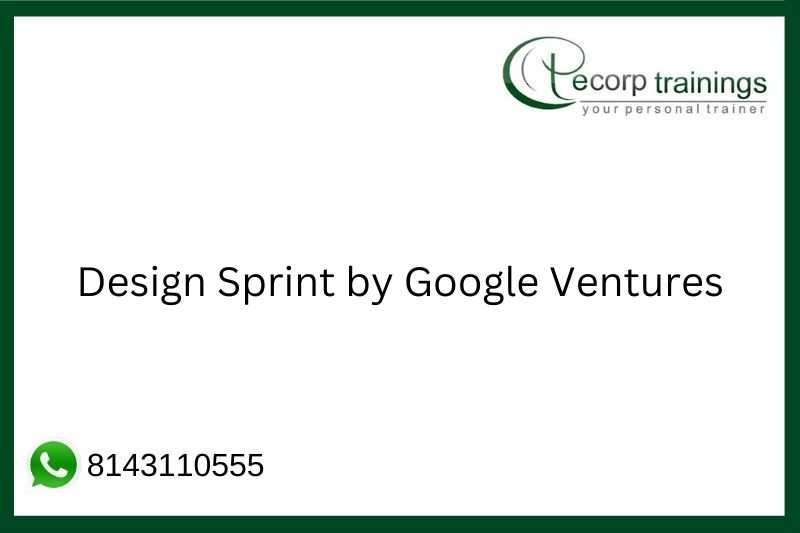 Design Sprint by Google Ventures Job Support