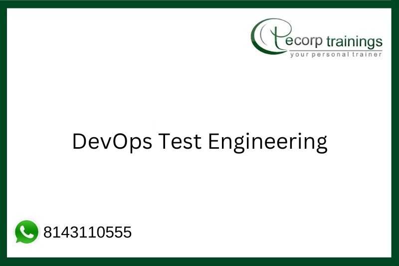 DevOps Test Engineering Job Support