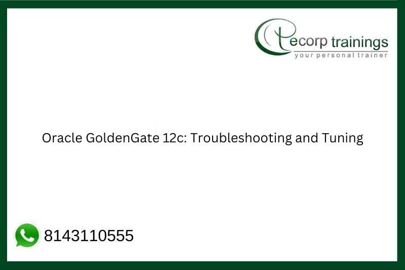 Oracle GoldenGate 12c: Troubleshooting and Tuning Job Support