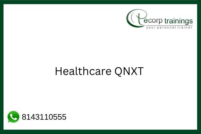 Healthcare QNXT Job Support