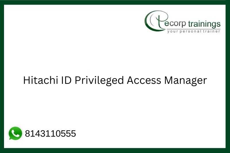 Hitachi ID Privileged Access Manager Job Support