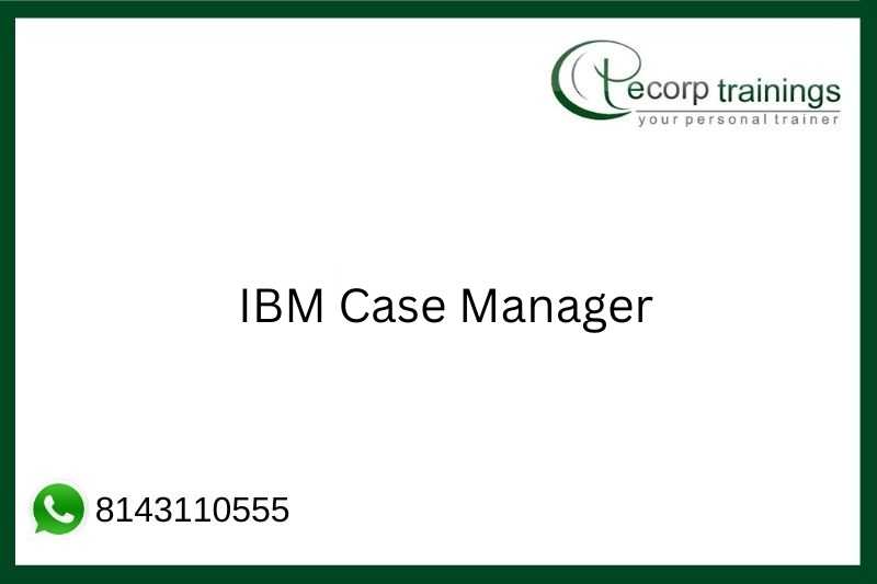 IBM Case Manager Job Support
