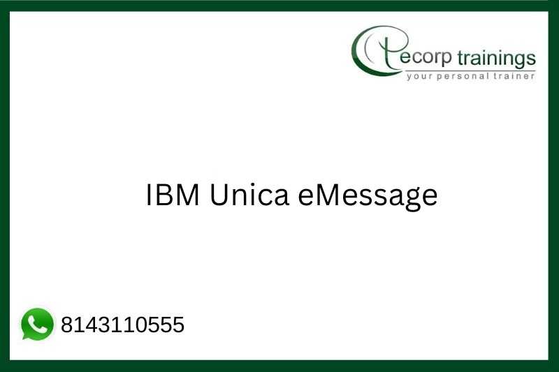 IBM Unica eMessage Job Support
