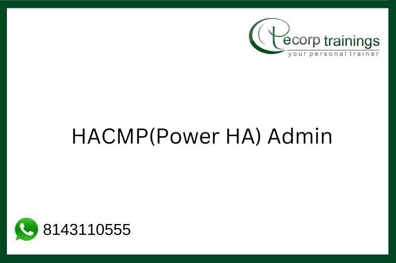 HACMP(Power HA) Admin Job Support