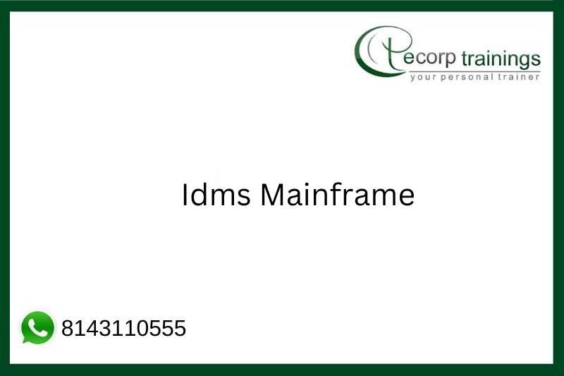 Idms Mainframe Job Support