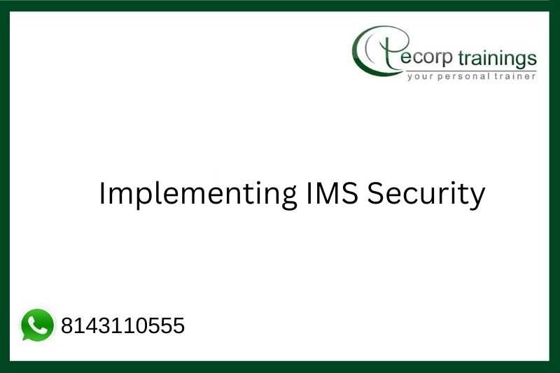 Implementing IMS Security Job Support