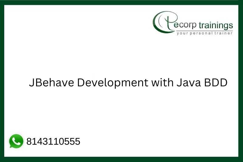 JBehave Development with Java BDD Job Support