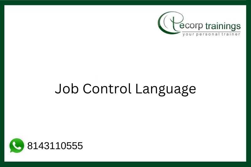 Job Control Language Job Support