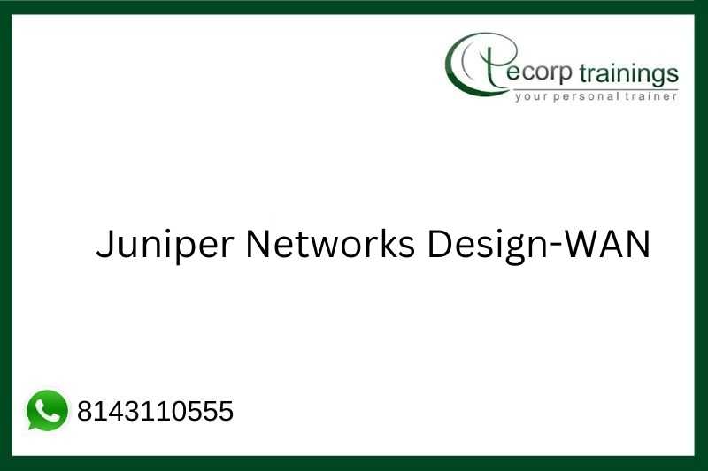 Juniper Networks Design-WAN Job Support