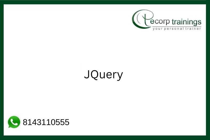 JQuery Job Support