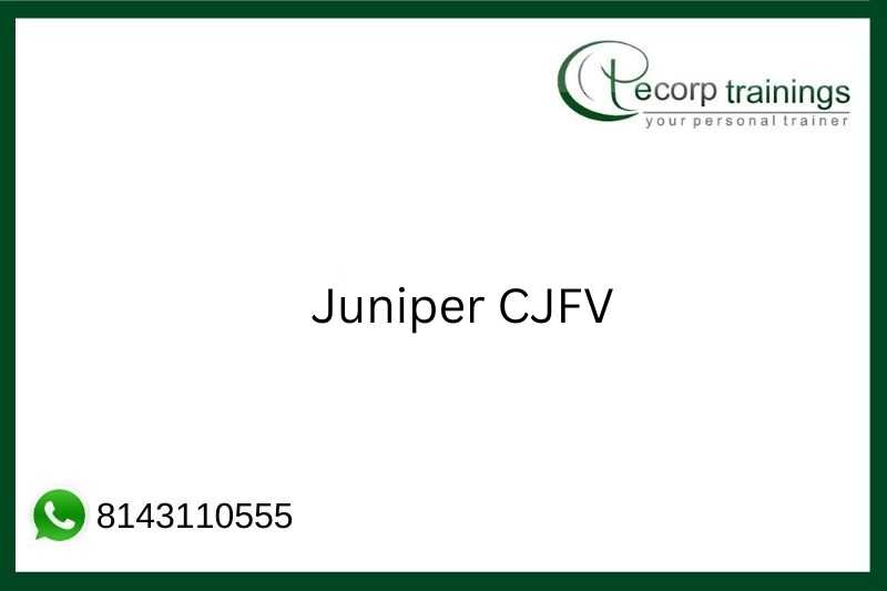 Juniper CJFV Job Support