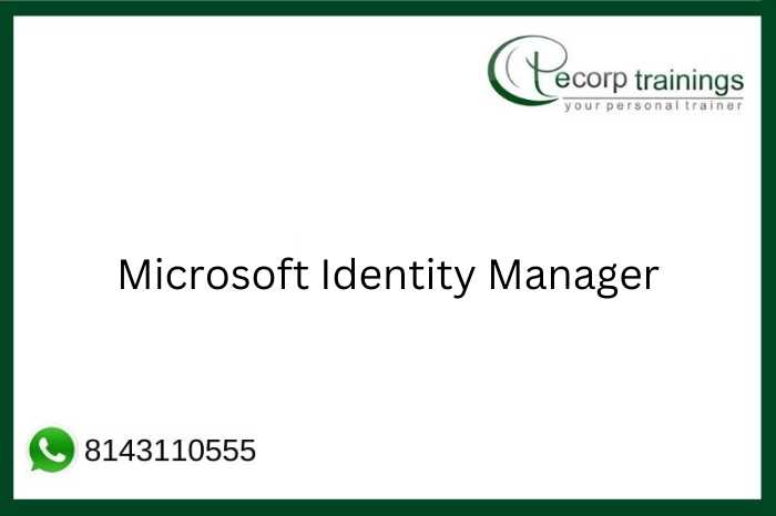 Microsoft Identity Manager  Job Support