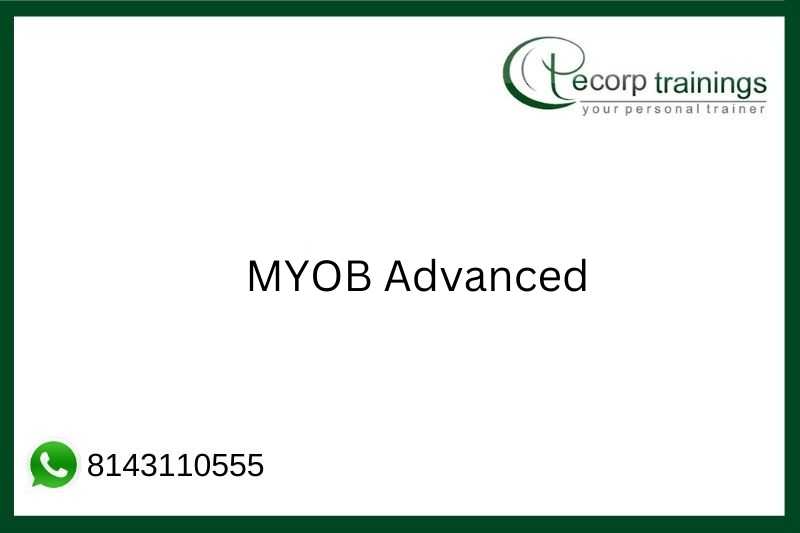 MYOB Advanced Job Support