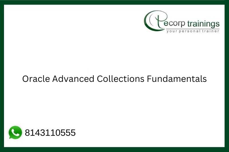 Oracle Advanced Collections Fundamentals Job Support