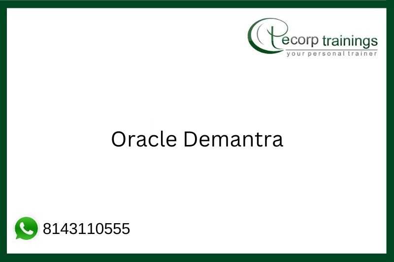Oracle Demantra Job Support
