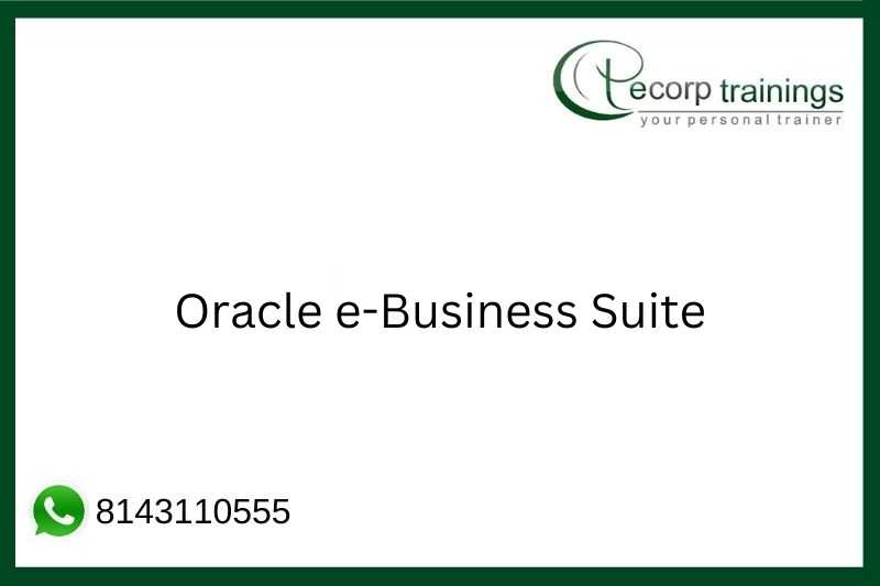 Oracle e-Business Suite Job Support
