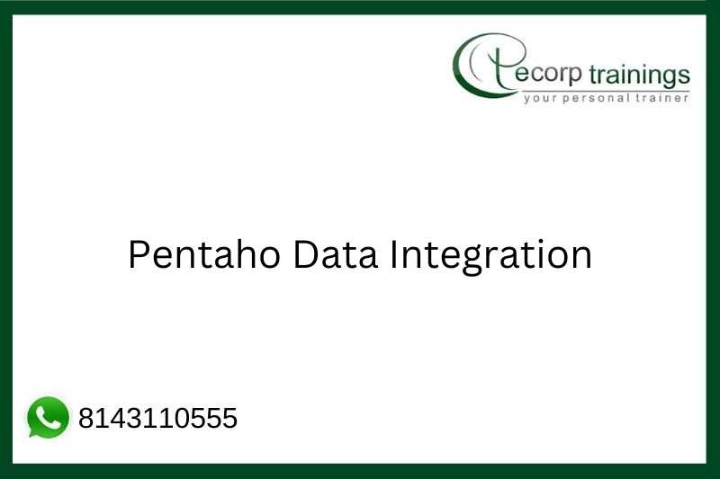 Pentaho Data Integration Job Support