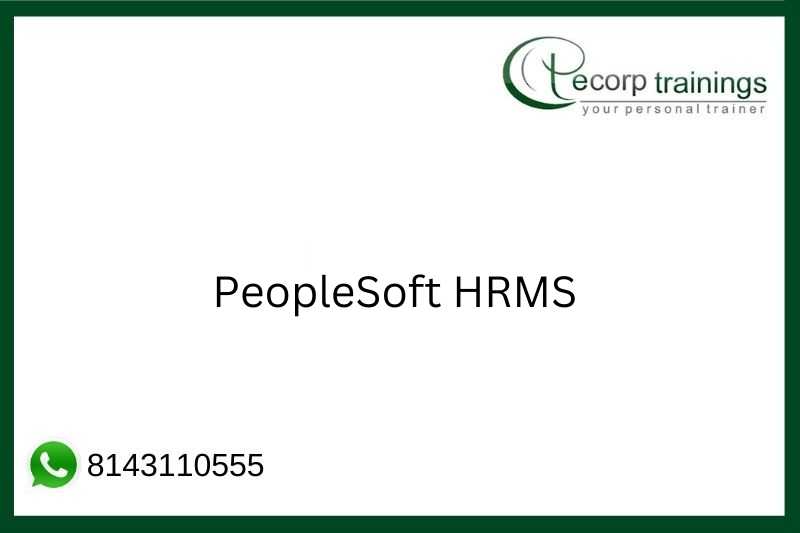 PeopleSoft HRMS Job Support