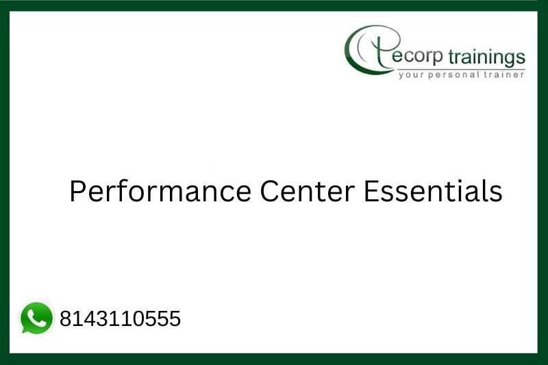 Performance Center Essentials Job Support