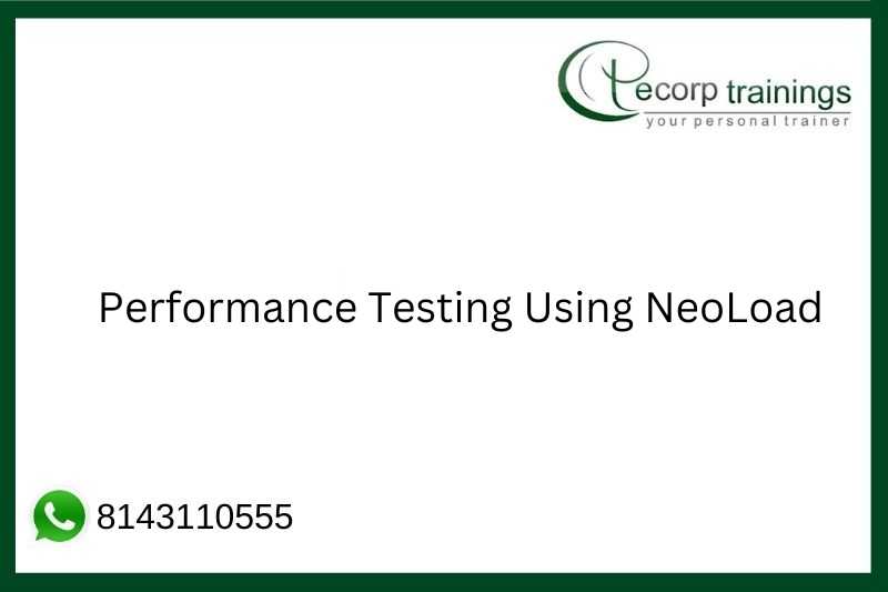 Performance Testing Using NeoLoad Job Support