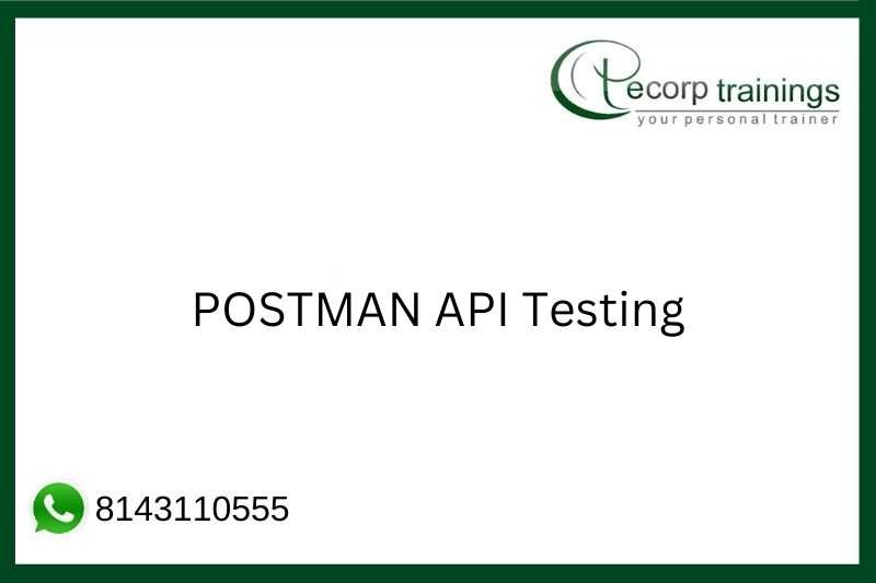 POSTMAN API Testing Job Support