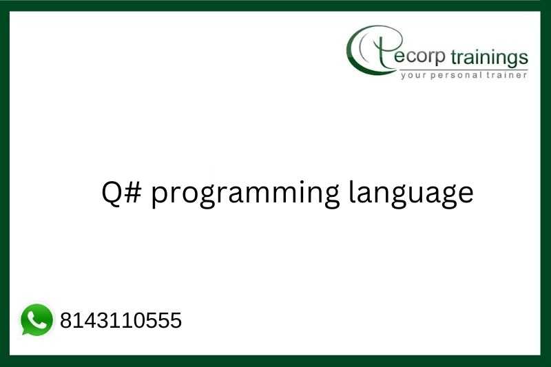 Q# programming language Job Support