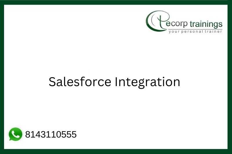 Salesforce Integration Job Support