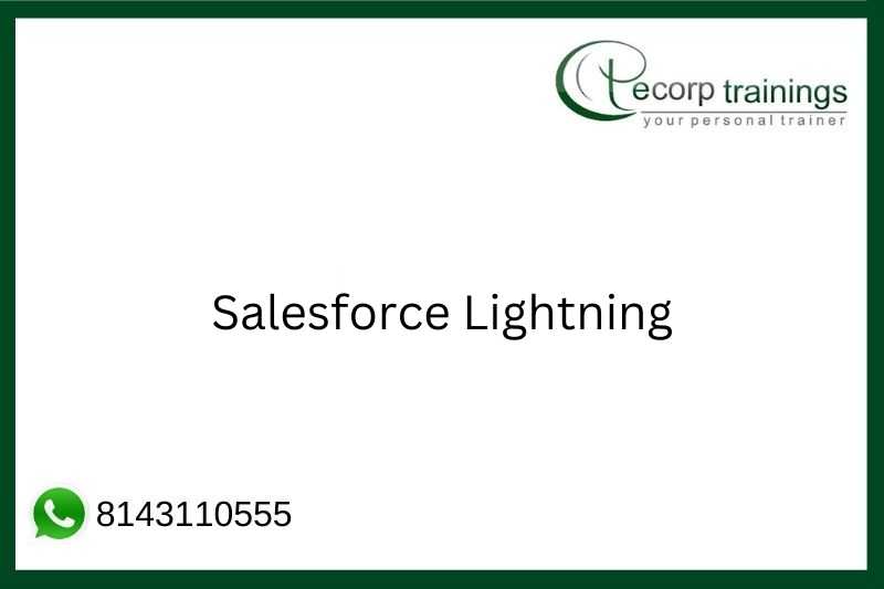 Salesforce Lightning Job Support