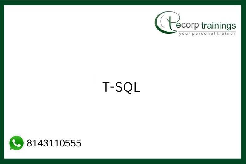 T-SQL Job Support