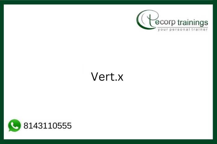 Vert.x  Job Support